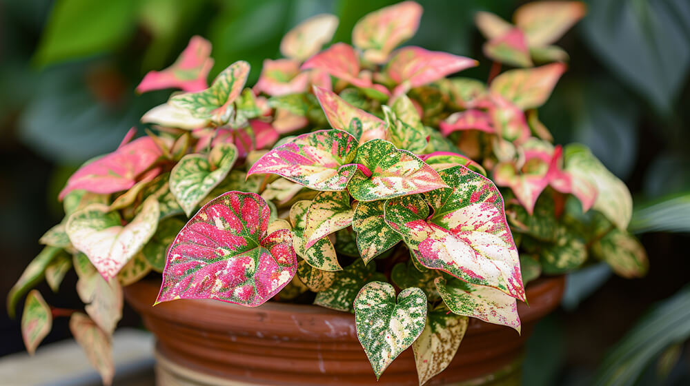 Polka Dot Plant (Hypoestes Phyllostachya)