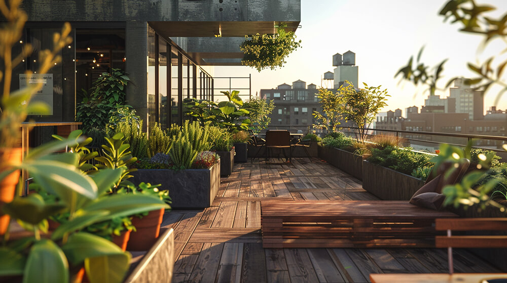 rooftops planters